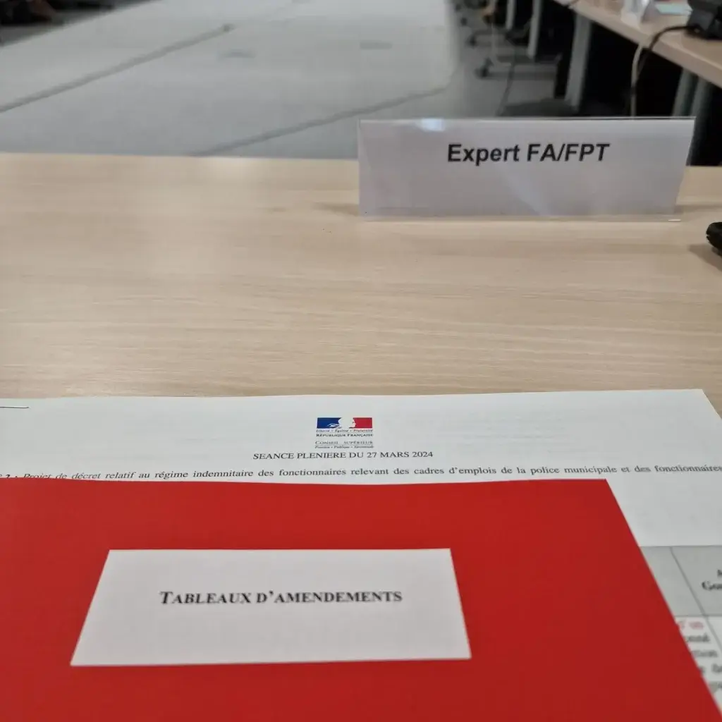 Photo du dossier du conseil supérieur de la fonction publique