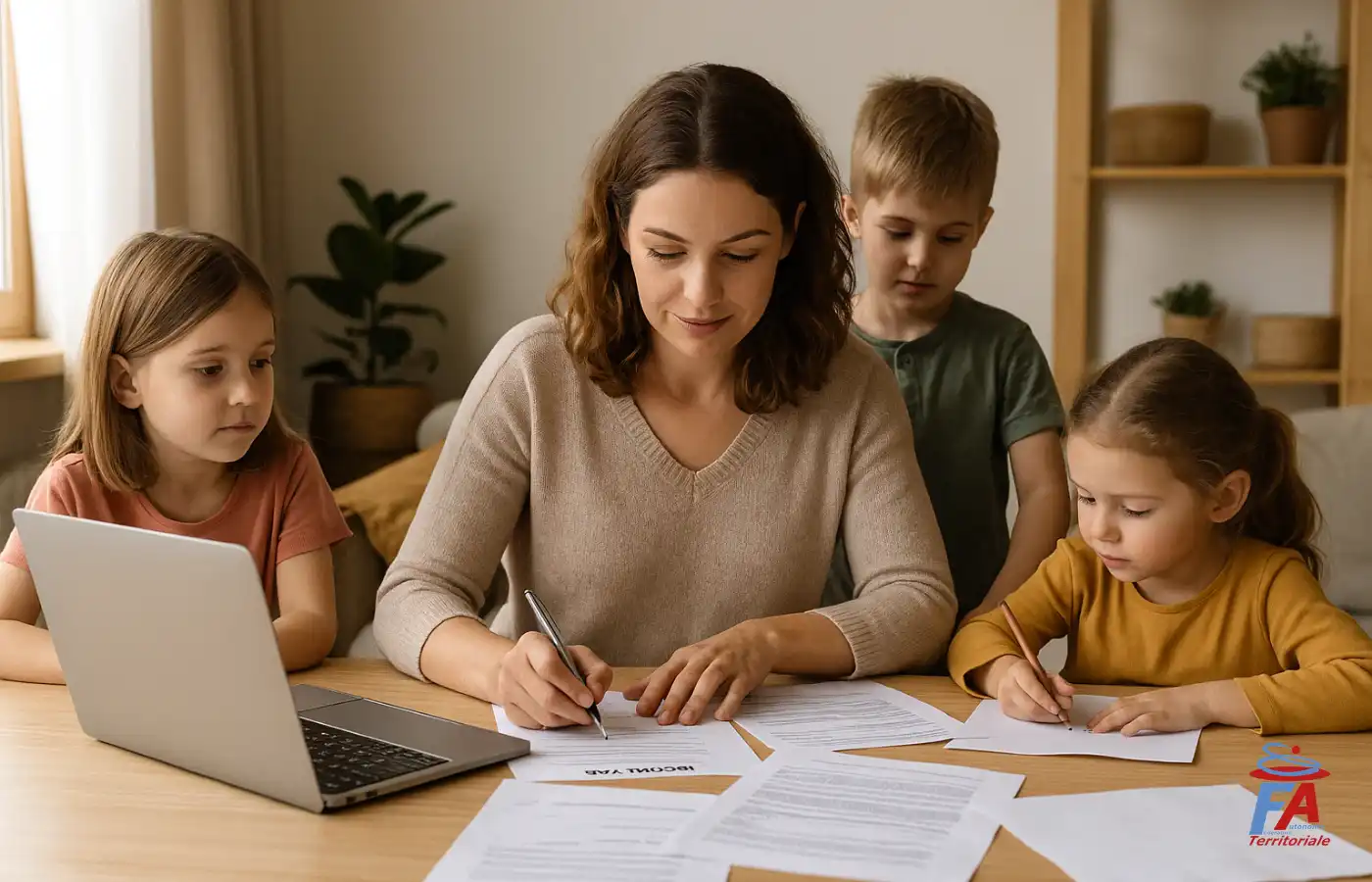 Impôts assistants familiaux